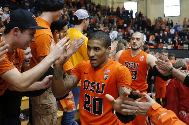 Gary Payton II hopes to follow his father's footsteps in leading Oregon State back to the NCAA Tournament