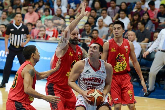 Greg Slaughter inconsolable after Ginebra loss as career game goes down the drain