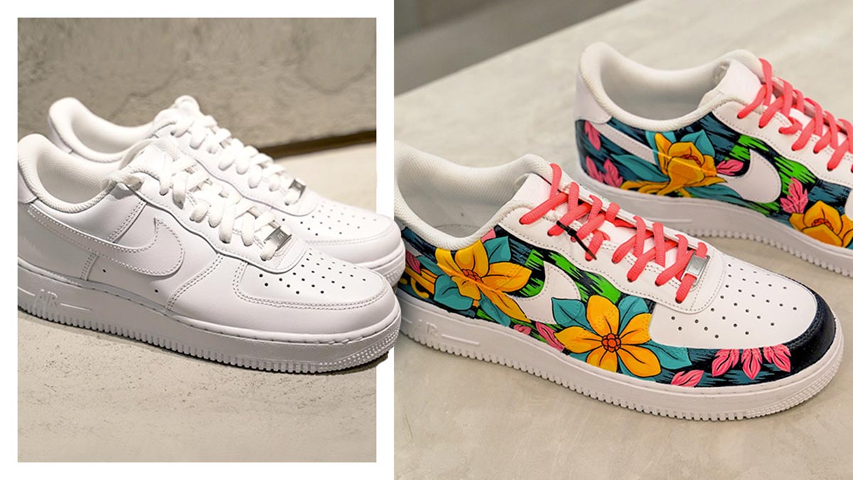 how to customize your own air force ones