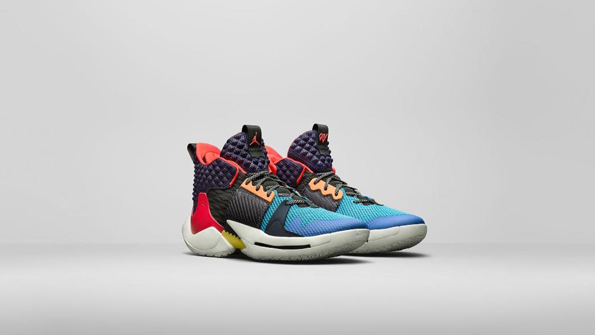 Westbrook's new signature shoe vibrantly stands out like his game ...