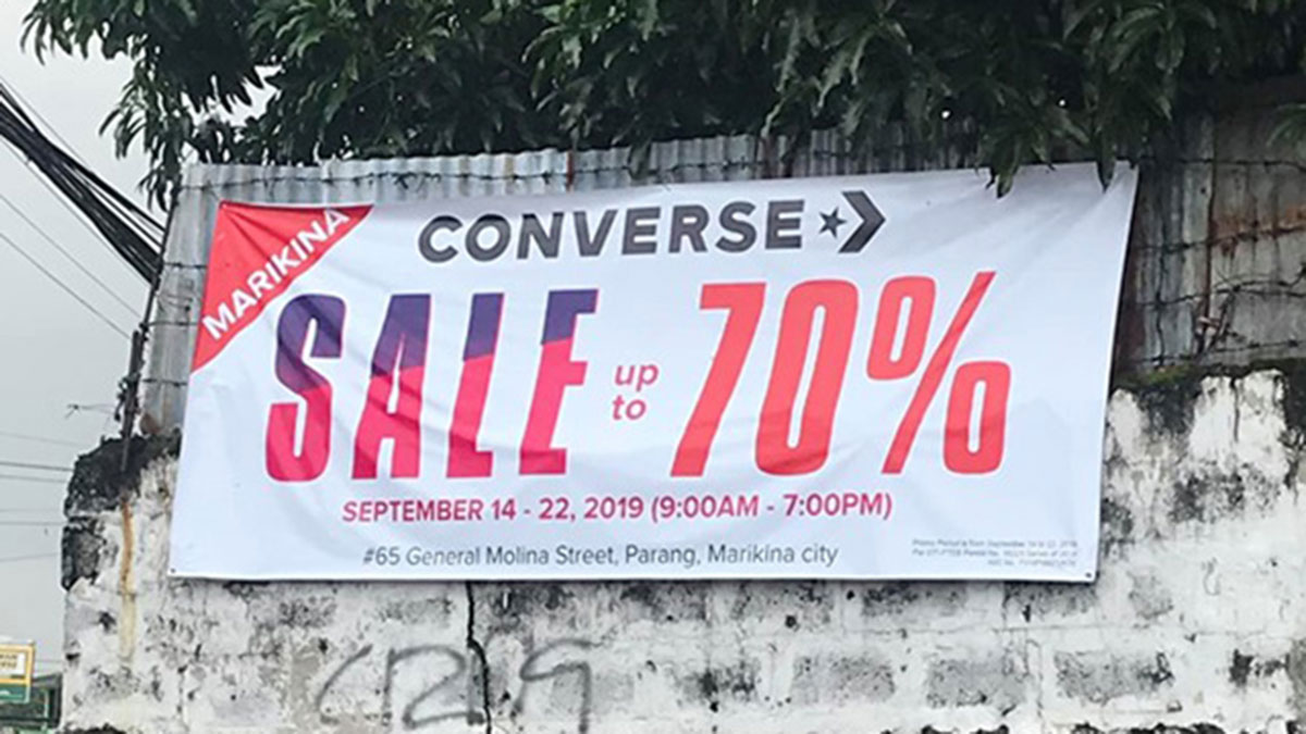 converse sale september 2019