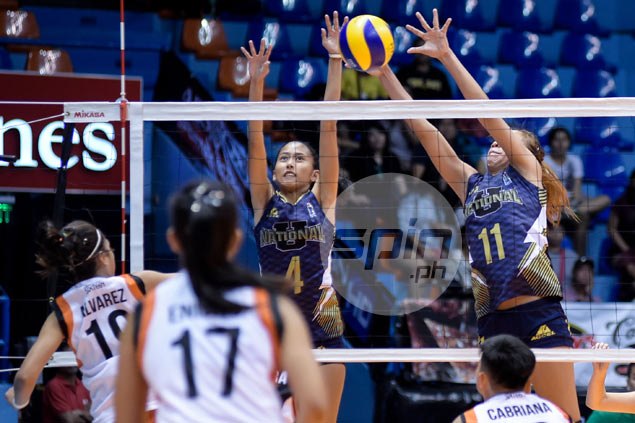 NU coach Gorayeb lauds vast improvement of spiker-turned-setter Jasmin Nabor