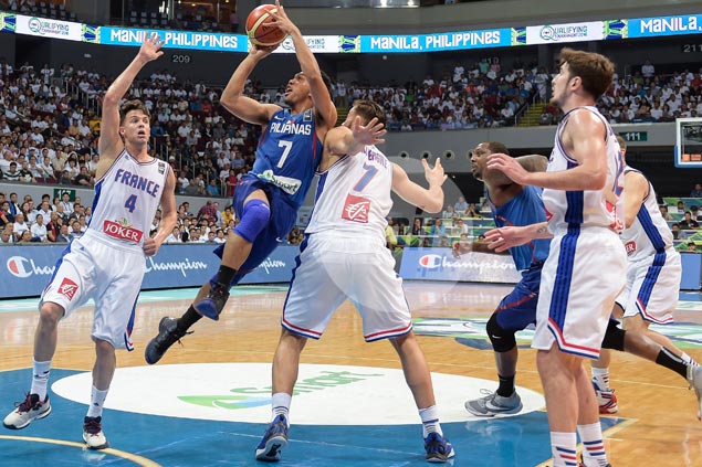 Top-ranked France given giant scare by fighting Gilas side in Manila OQT thriller