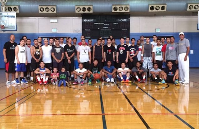 Former NBA player Raymond Townsend graces Jeff Cariaso's camp for Fil-Am players in Bay Area