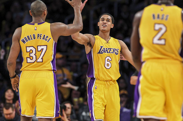 Jordan Clarkson on wicked crossover against Evan Fournier: 'Probably one of my top three'
