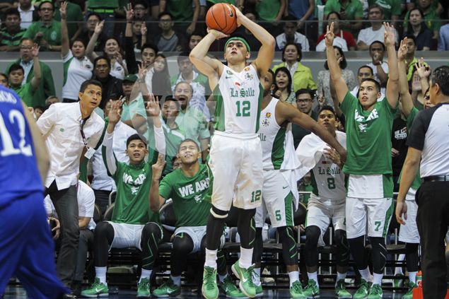 Dagger trey against Ateneo gives La Salle rookie Torralba a shot of confidence