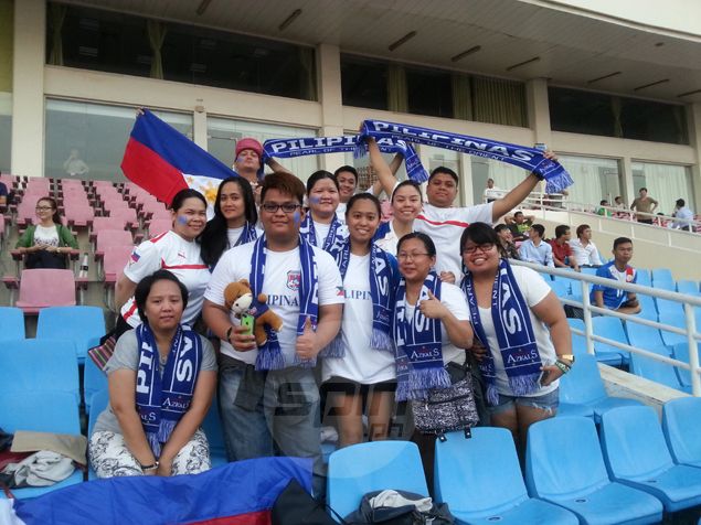 Kaholeros' dogged determination: Azkals' travelling fans make presence felt in enemy territory