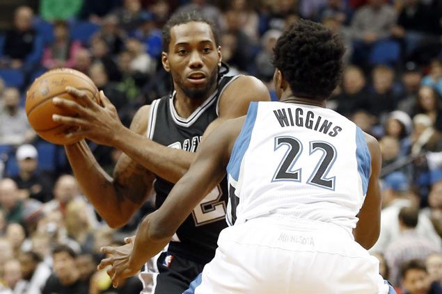 Quietly effective players Kawhi Leonard, Andrew Wiggins tipped to be rivals of the future
