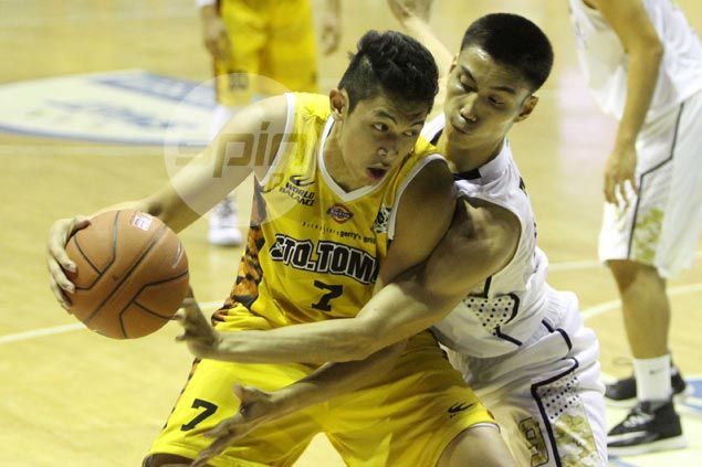 Sprained ankle makes Kevin Ferrer a doubtful starter for UST in game against De La Salle