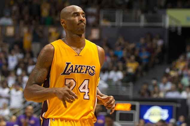Rated 40th last year, Kobe Bryant is placed by ESPN at 93rd in 2015 NBA player rankings