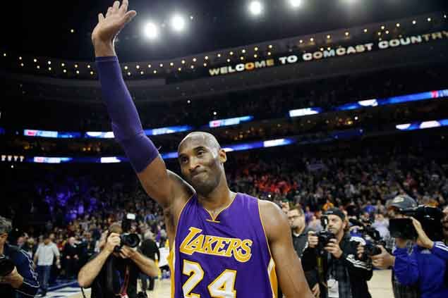 PHOTO GALLERY Kobe Bryant draws huge cheers from Philadelphia crowd as ...