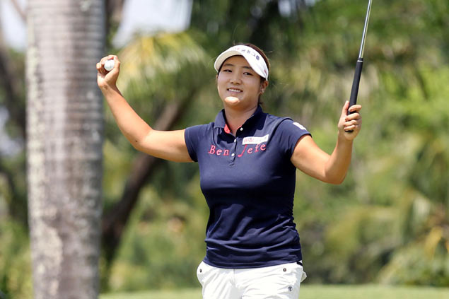 Korean Lee finishes with a flourish to deny Mia Piccio in Champions Tour at Southwoods