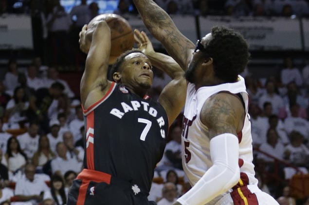 Raptors look to clinch but Heat hope to extend gritty, bloody series to a Game 7