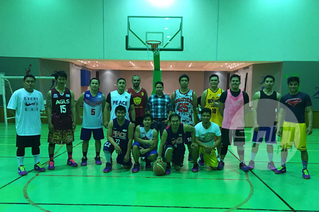 M. Builders team in aggressive push to raise profile of Philippine basketball in Qatar