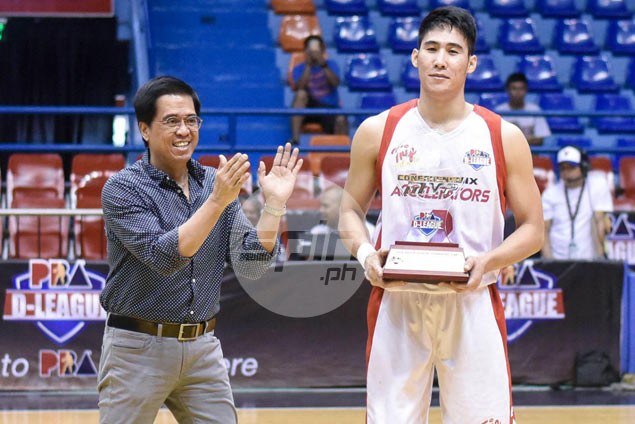 Phoenix star Mac Belo named MVP of PBA D-League Aspirants Cup