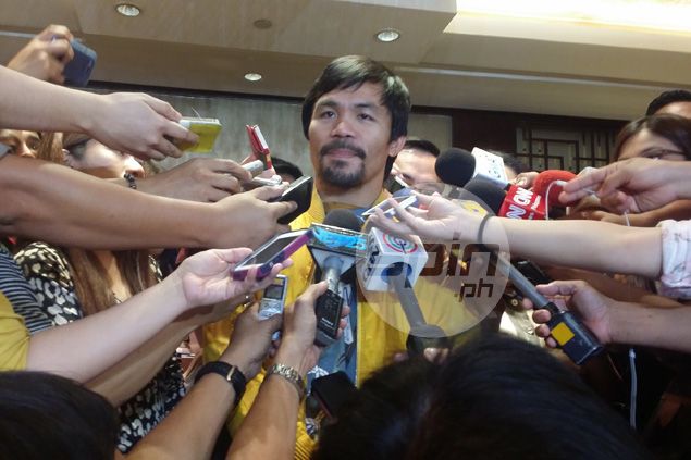 Manny Pacquiao wants law to mandate Filipino athletes to answer call of national team