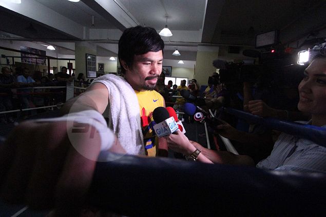 Manny Pacquiao expects Floyd Mayweather to be at his best come May 2