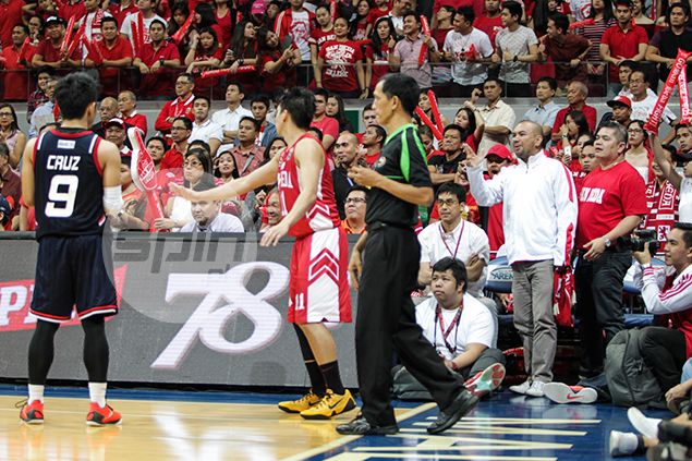 Letran coach says Mark Cruz lost cool after San Beda fan cursed him from ringside