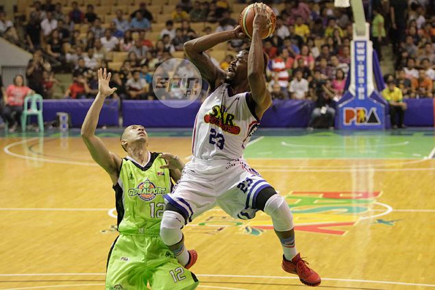 Purefoods' Marqus Blakely proves he's up to the task even against bigger imports in Commissioner's Cup