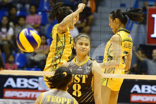 Mela Tunay stays positive that UST Tigresses can still make Final Four despite heavy odds