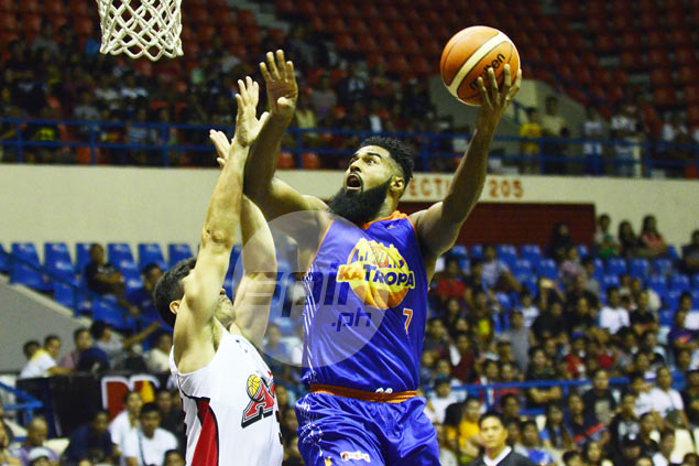 TNT survives hail of late Hontiveros treys, takes win No. 3 at expense of Alaska