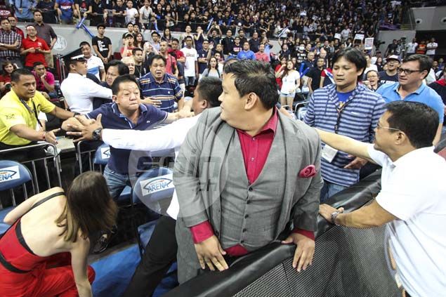 Rival fans nearly come to blows as emotions run high in Letran-San Beda ...