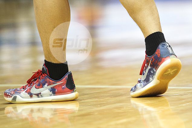 See what shoes James Yap, Romeo, Abueva, Pingris are rocking at the games