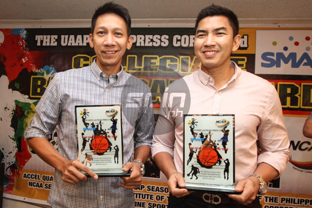 College Coaches of the Year Nash Racela, Aldin Ayo play down upcoming UAAP rivalry