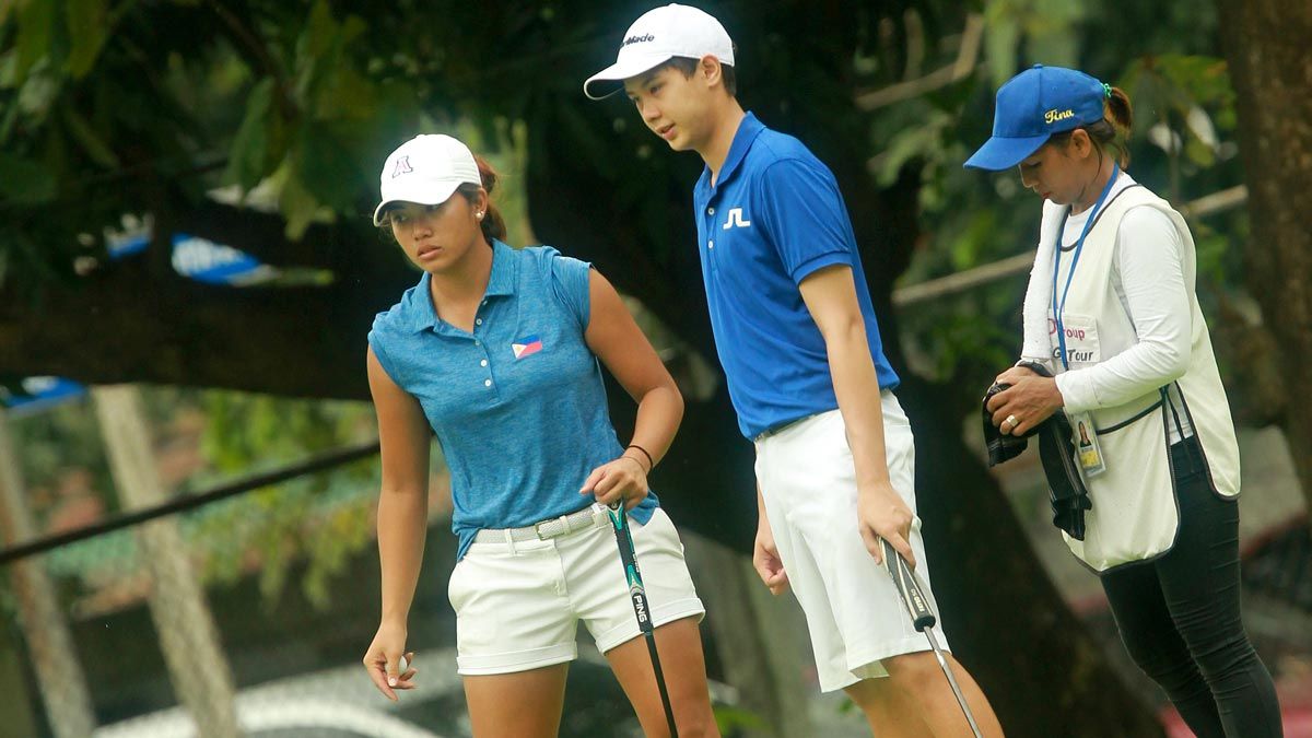 Bianca Pagdanganan, Jed Dy take lead in National Doubles Amateur Golf