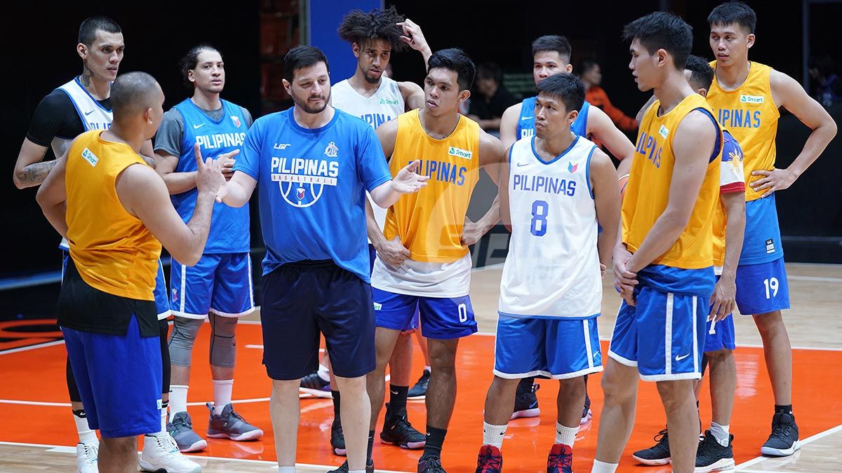 Garcia with Gilas Pilipinas Team