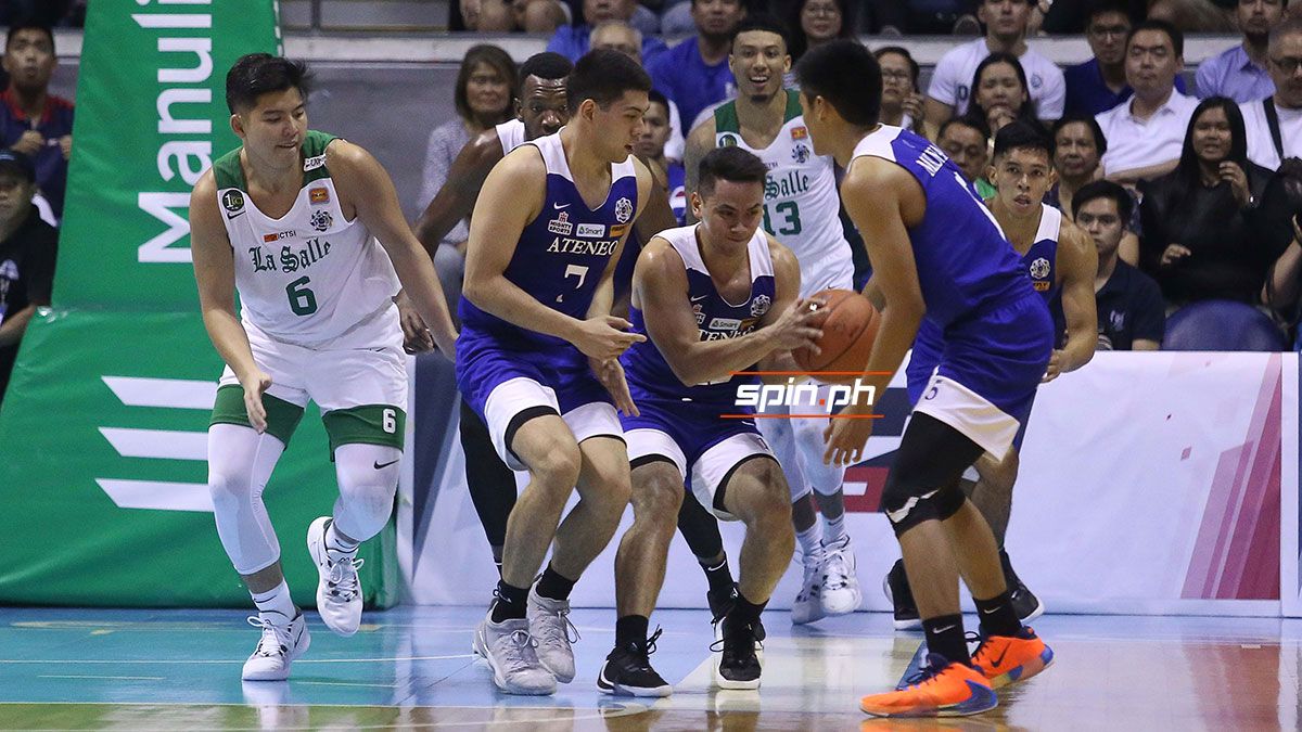 Ateneo Blue Eagles beat Falcons handily despite Tab Baldwin