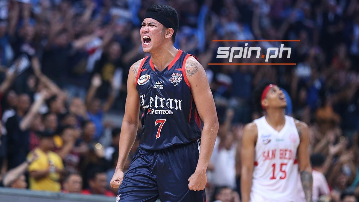 Jerrick Balanza played the hero's role in Letran's title romp.