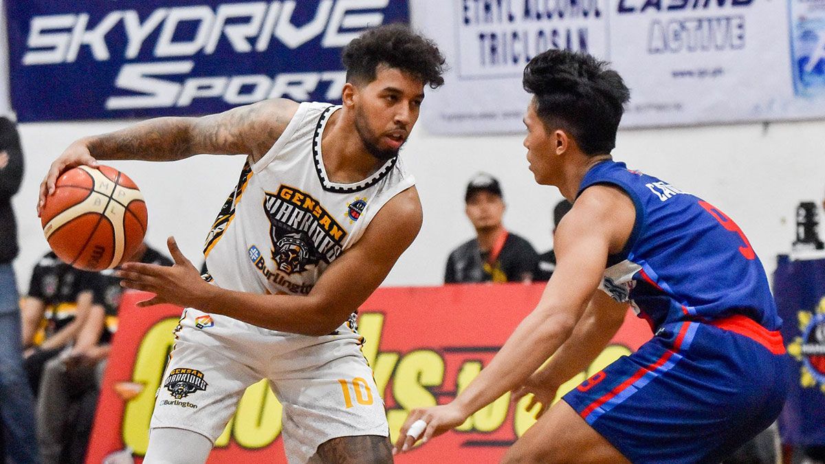 Mikey Williams had a brief spell with the GenSan Warriors in the MPBL.