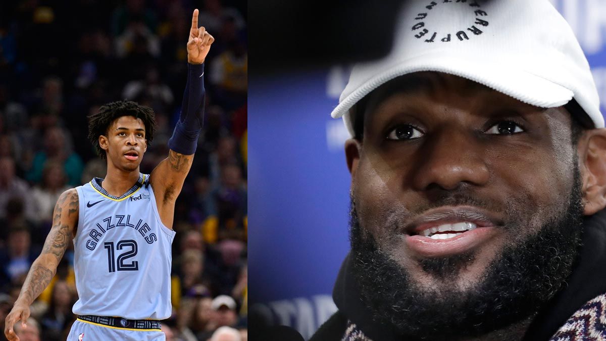 LeBron lauds Ja Morant as Grizzlies hold Lakers to season-low score