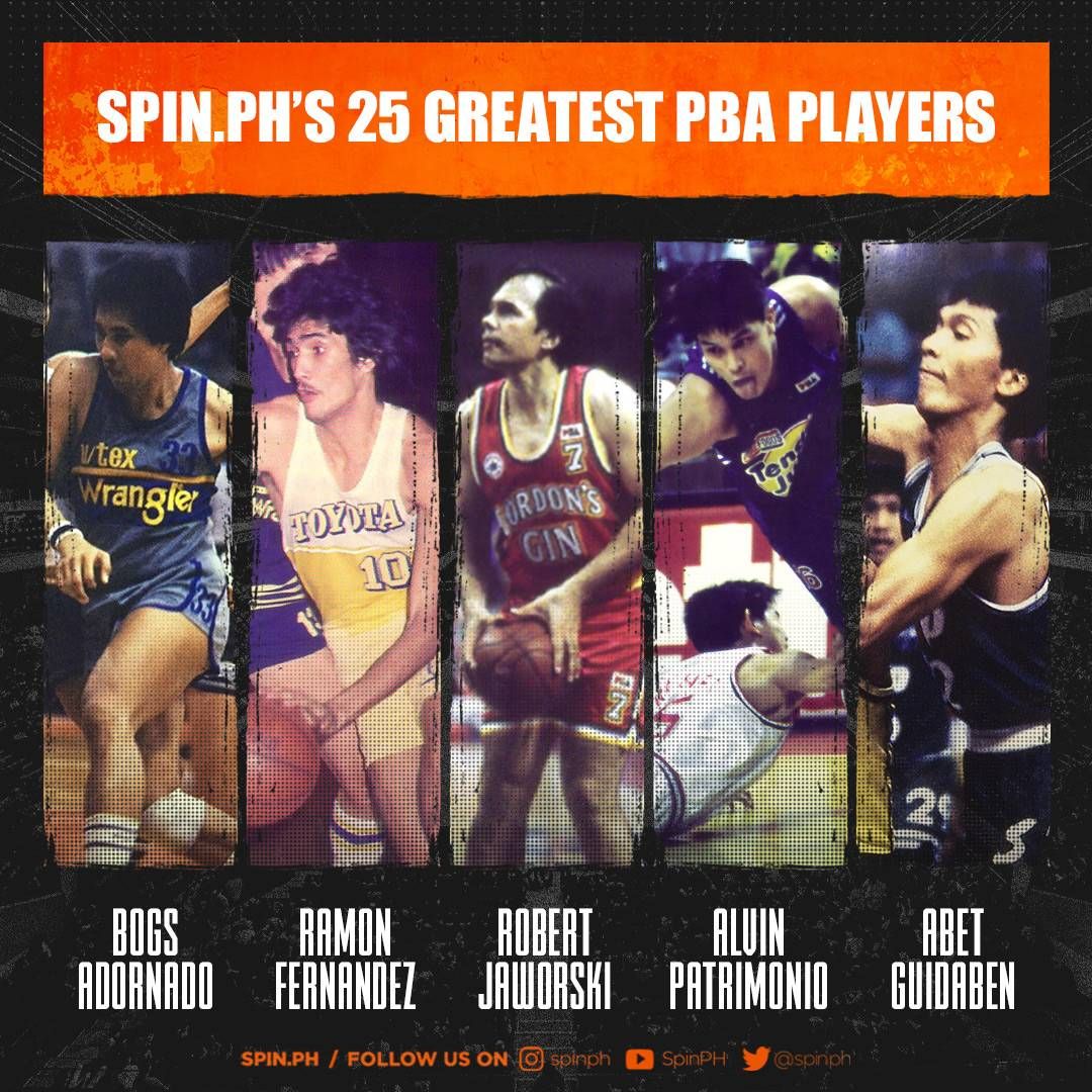 25 Greatest PBA Players