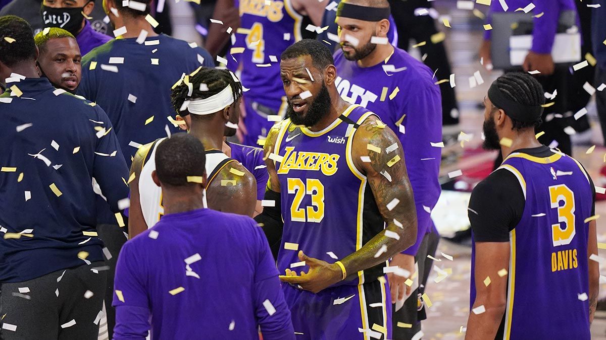 LeBron James leads LA Lakers to first NBA Finals in 10 years