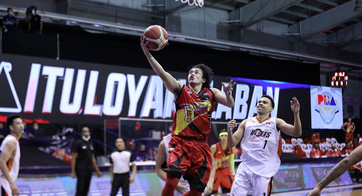 Terrence Romeo in action for San Miguel.
