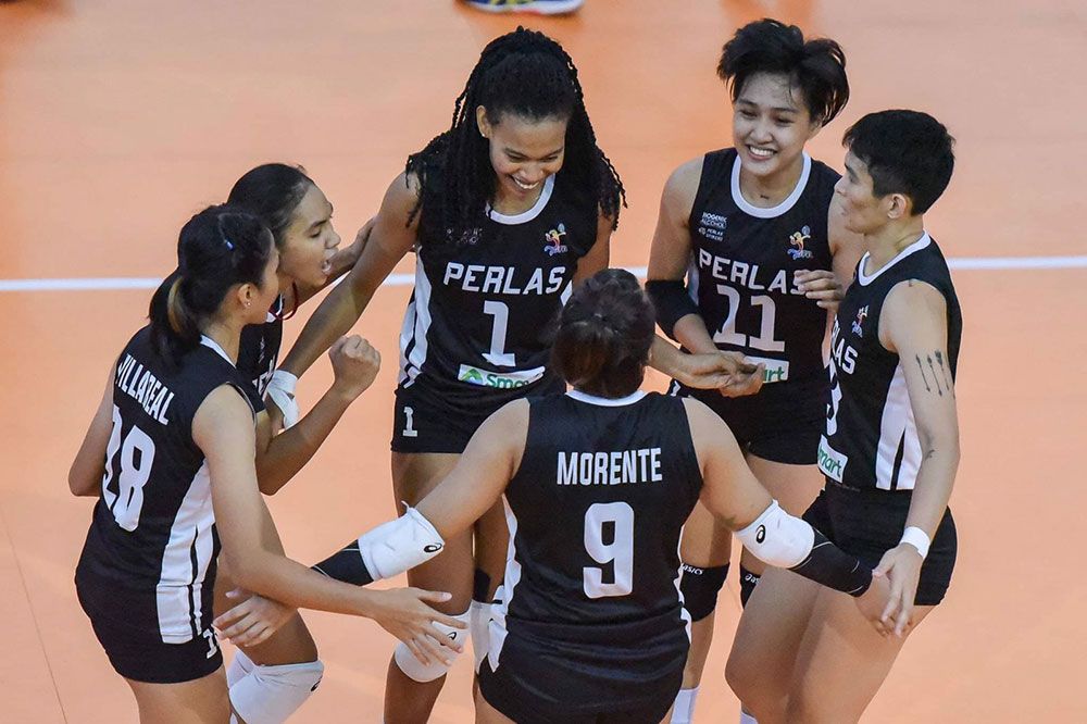  Perlas Spikers at PVL bubble