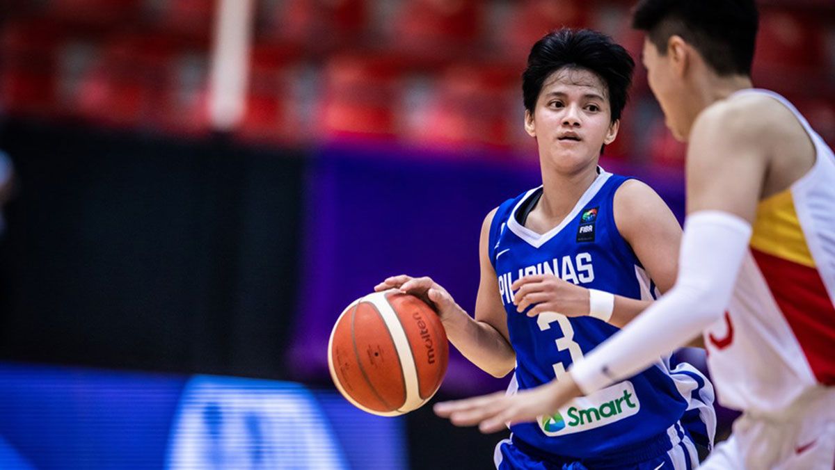 Afril Bernardino Gilas Pilipinas Women vs China