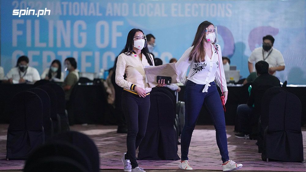 Michele Gumabao and Mocha Uson in Mothers for Change party list