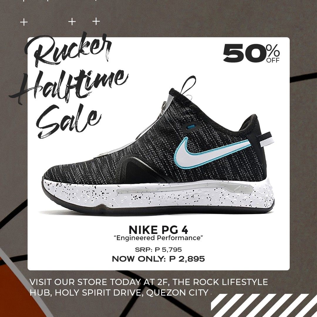 Sale of shoes at Rucker Outlet.