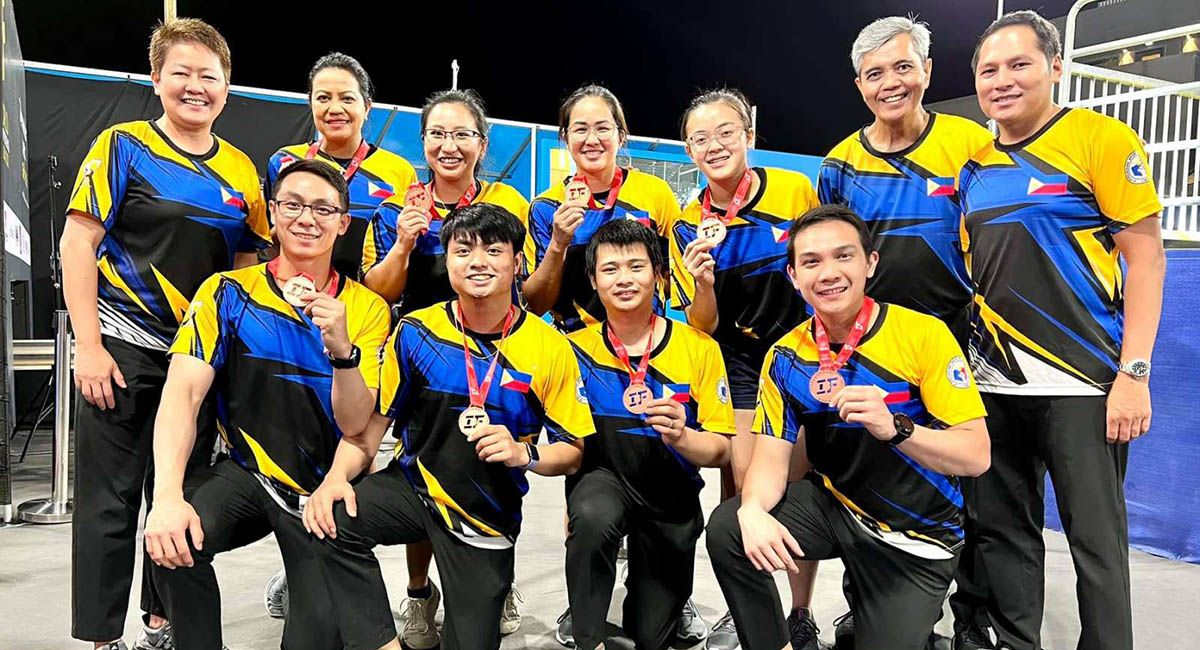 The Philippine men's and women's bowling teams