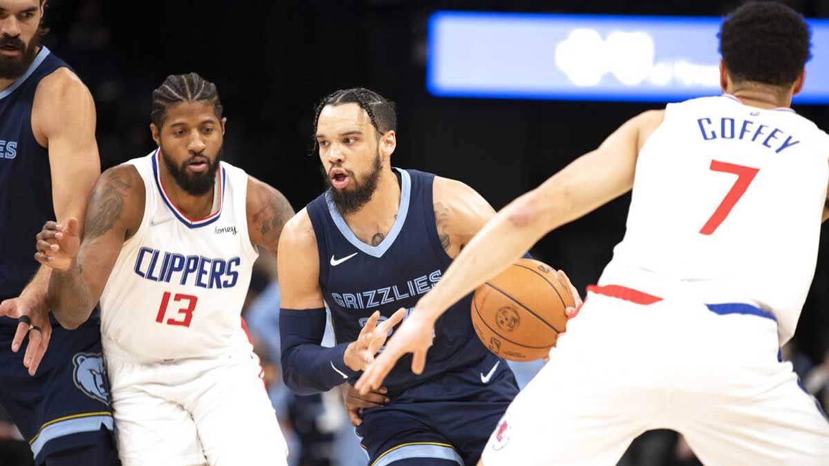 Dillon Brooks, Paul George, Grizzlies vs Clippers