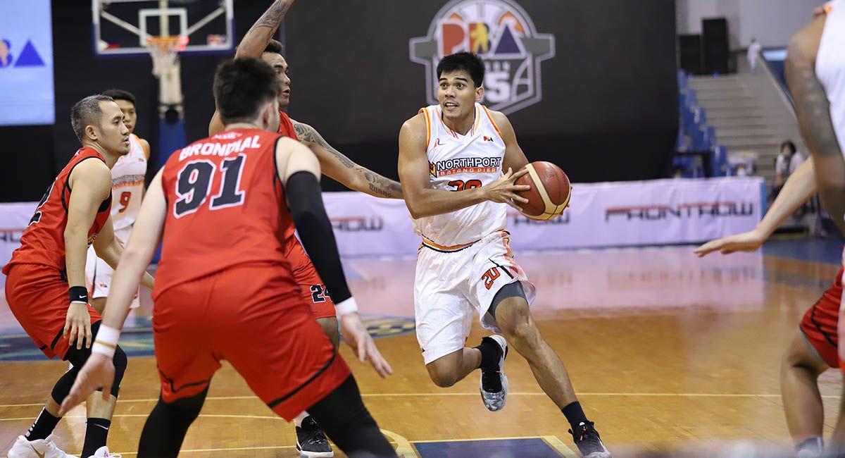 Jervy Cruz is back in NorthPort's lineup for the 2021 PBA Governors Cup