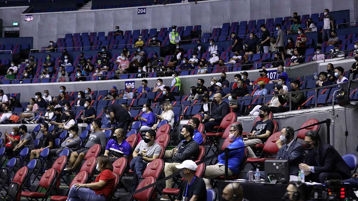 PBA crowd fans attendance Araneta Coliseum Big Dome