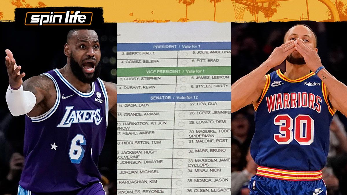 LeBron, KD, Curry, and more in Comelec mock elections