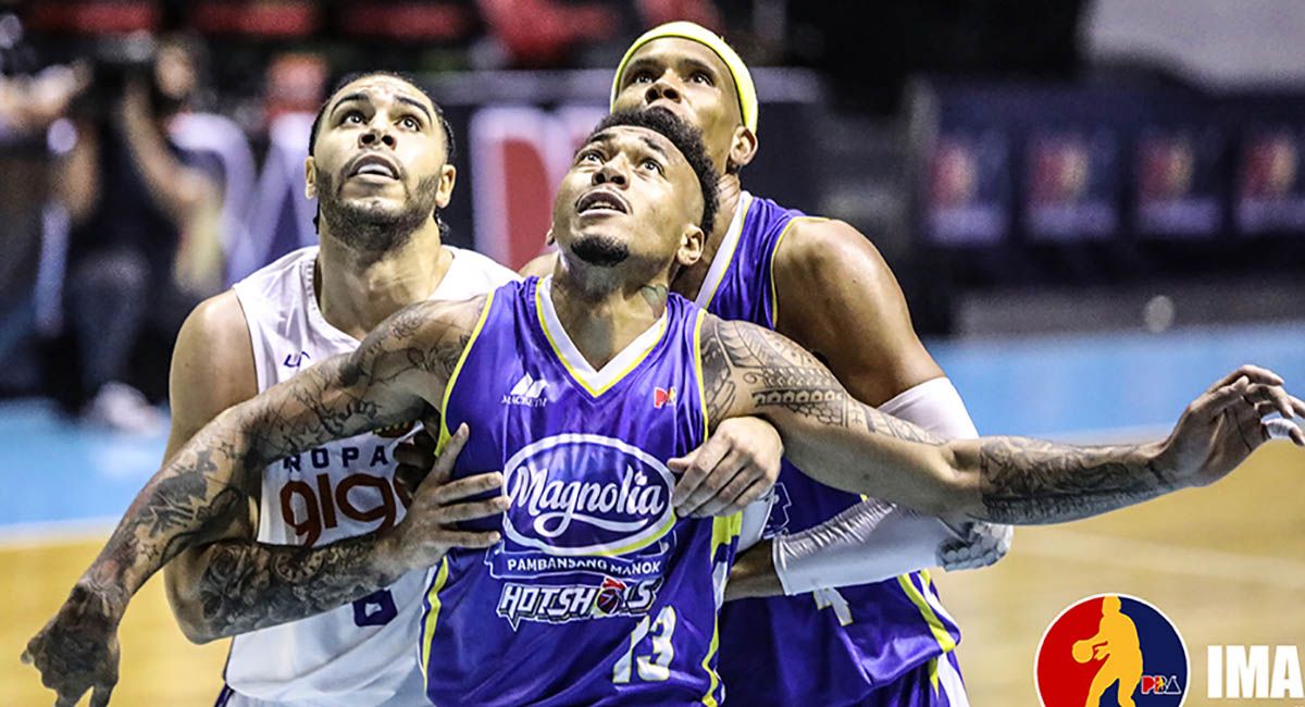Magnolia's Calvin Abueva is out at least two weeks due to a call injury.
