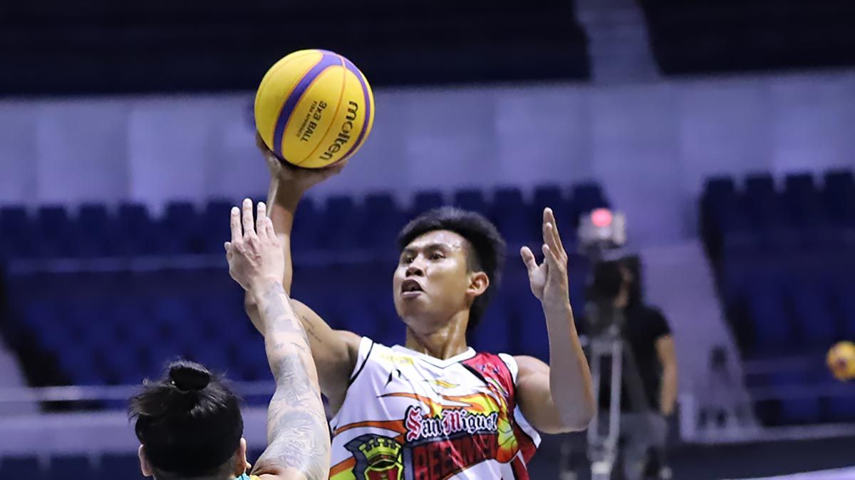 SMB holds off Ginebra to claim first leg title in PBA 3x3