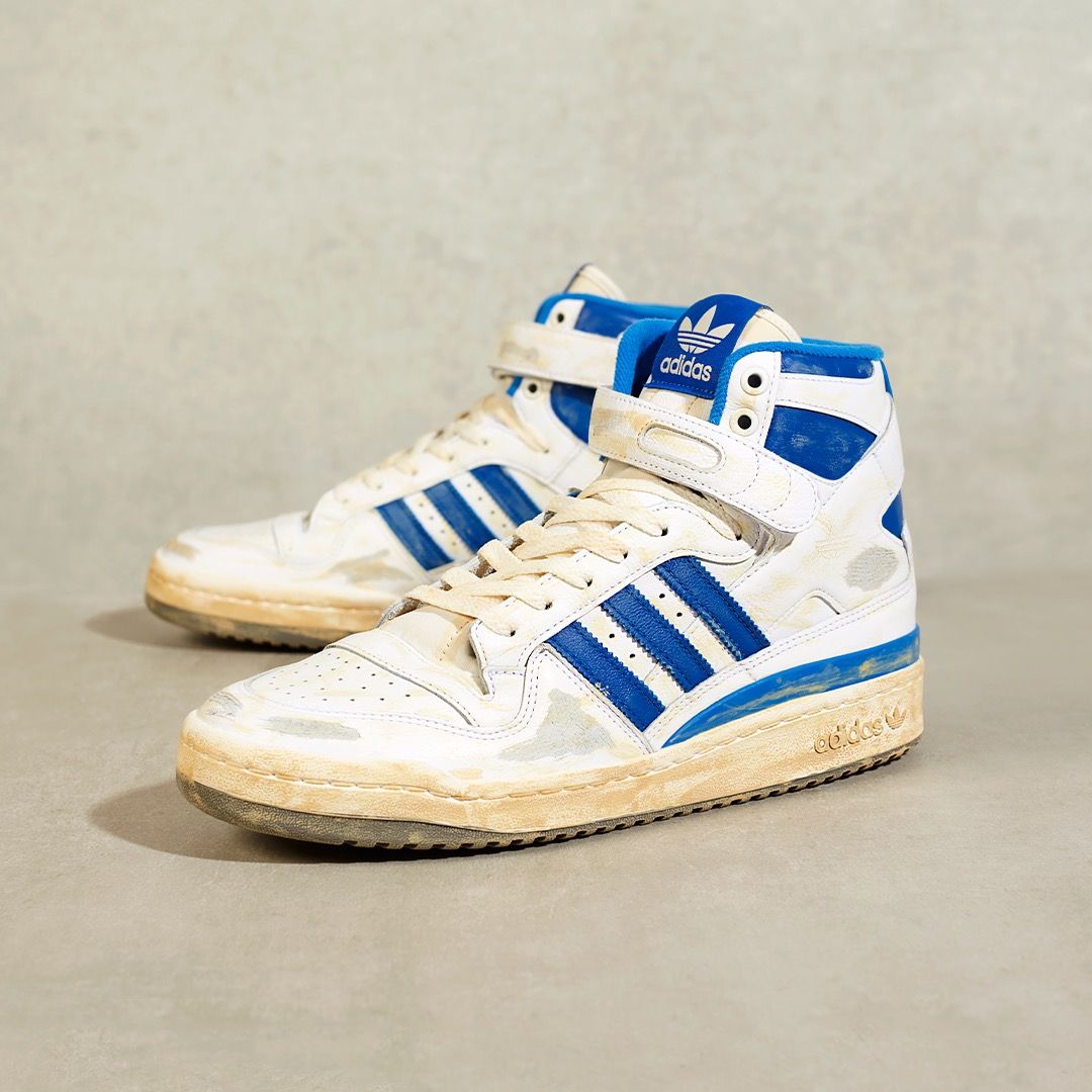 Adidas forum vintage blue