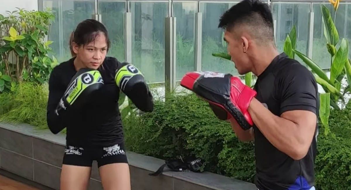 Denice Zamboanga One X Fight Vs Ham Seo Hee Pushing Through